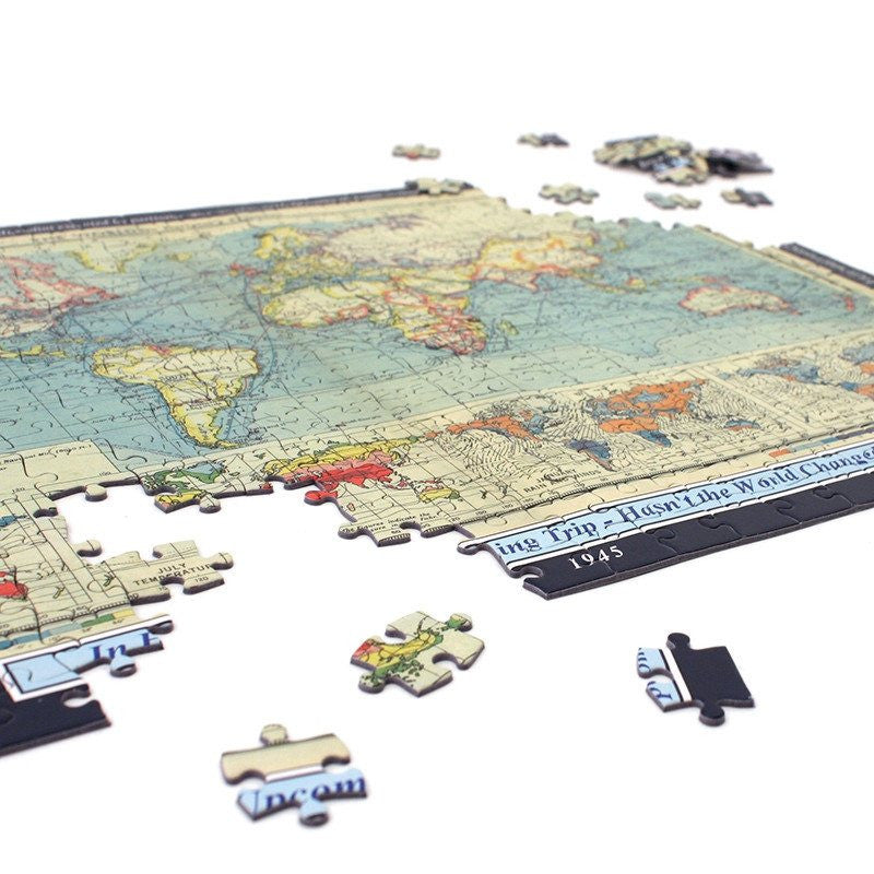 Jigsaw Puzzle - Personalised World Map Jigsaw Puzzle