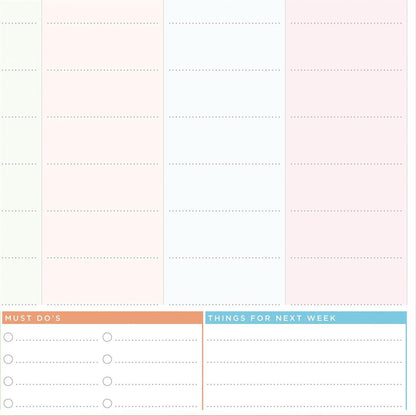 Wall Planner - Weekly Laminated Wall Planner